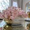 Inspire Me! Home Decor White And Gold Ginger Jar (3 Sizes) Fashion
