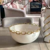 Inspire Me! Home Decor White Beaded Ginger Jar Hot