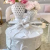 Inspire Me! Home Decor White Beads Hot