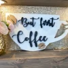 Inspire Me! Home Decor White Ceramic Utensil Holder With Gold Textured Details & Base ” From Pops Of Color Home Collection” Hot