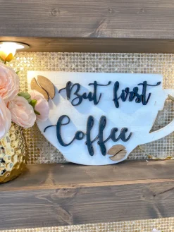 Inspire Me! Home Decor White Ceramic Utensil Holder With Gold Textured Details & Base ” From Pops Of Color Home Collection” Hot