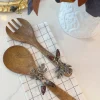 Inspire Me! Home Decor White Ceramic Tray With Gold Textured Design & Base ” From Pops Of Color Home Collection” Online