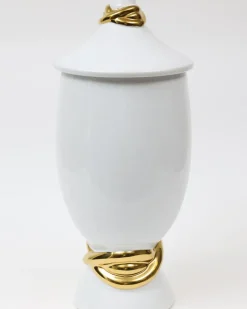 Inspire Me! Home Decor White Ceramic Evil Eye Planter (2 Sizes) Clearance