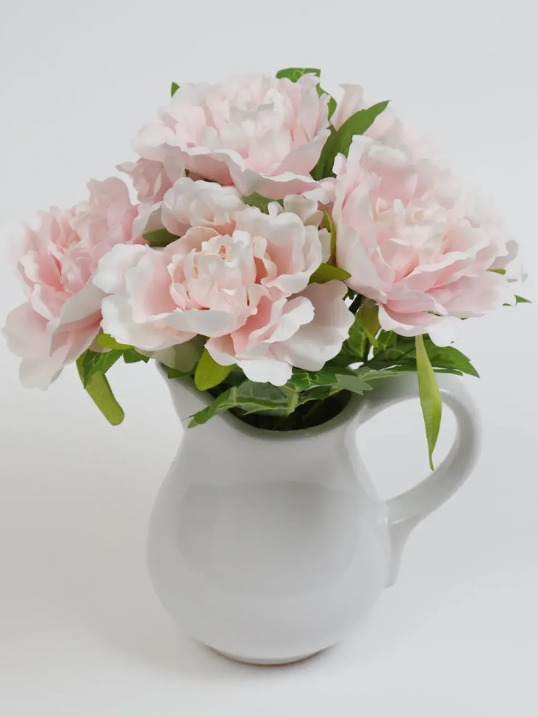 Inspire Me! Home Decor White Ceramic Jar With Gold Floral Design (3 Sizes) Outlet