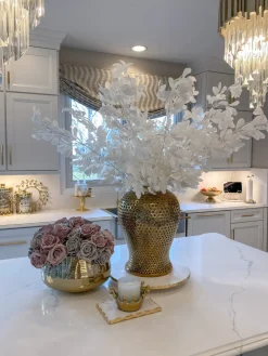 Inspire Me! Home Decor 42″ White Cherry Blossom New