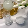 Inspire Me! Home Decor White Enameled Metal Candle Holder (2 Colors) Discount
