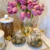 Inspire Me! Home Decor White Enameled Gold Tree Branch Cake Stand Fashion