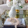 Inspire Me! Home Decor White Geometric Apple Clearance