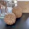 Inspire Me! Home Decor White Glittered Santa Boot Vase Best