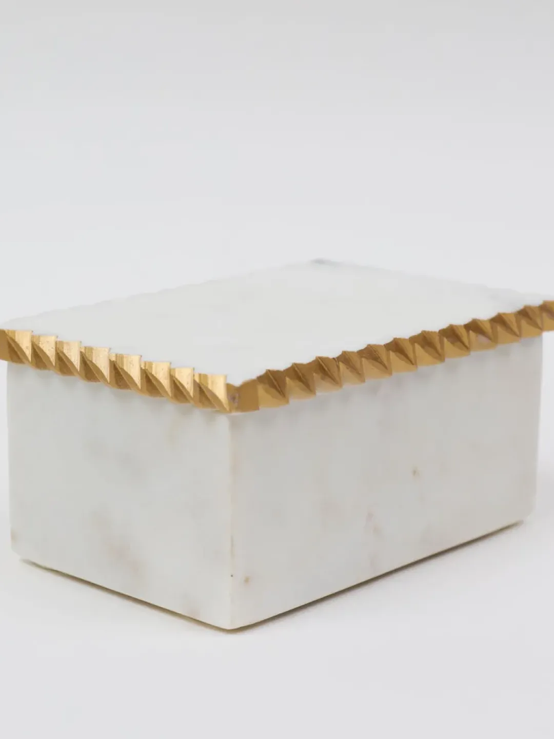 Inspire Me! Home Decor White Glass And Mirror Decorative Boxes (2 Sizes) Online