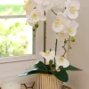 Inspire Me! Home Decor White Hammered Bird With Gold Accents New