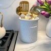 Inspire Me! Home Decor White Olive Oil Dispenser New