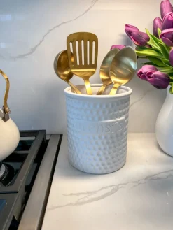 Inspire Me! Home Decor White Olive Oil Dispenser New