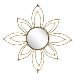 Inspire Me! Home Decor White Organic Lotus With Gold Edge Online