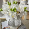 Inspire Me! Home Decor 11″ White Orchid Bundle Fashion