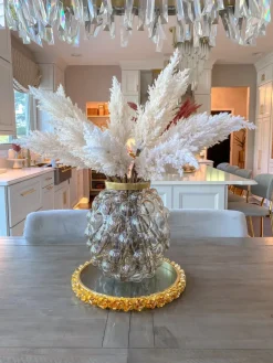 Inspire Me! Home Decor White Pampa Stem Fashion