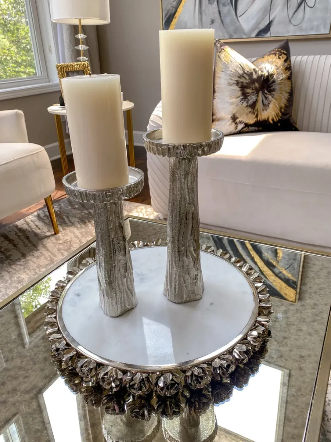 Inspire Me! Home Decor 46″ White Pampa Stem Floral Stems Best
