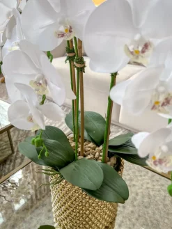 Inspire Me! Home Decor White Porcelain Vase Dipped Design (2 Colors) Best