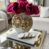 Inspire Me! Home Decor White Real-Touch Triple Bloom Stem Fashion