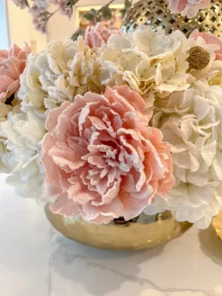Inspire Me! Home Decor 27″ White Snow Sprinkle Hydrangea Stem Online