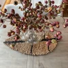 Inspire Me! Home Decor White Velvet Decorative Pumpkin With Gold Stem Hot