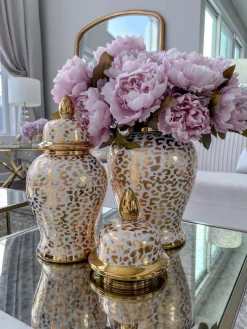 Inspire Me! Home Decor 18.5″ White Velvet Hydrangea Stem Fashion