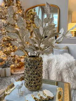 Inspire Me! Home Decor Whitewash Wooden Beaded Garland Outlet