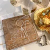 Inspire Me! Home Decor Wild Flower Bamboo Paddle Board KITCHEN Outlet