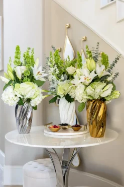 Inspire Me! Home Decor Wood Salad Servers W/ Gold Metal Handle Sale