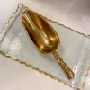 Inspire Me! Home Decor Wood Servers W/ Gold Metal Handles Outlet