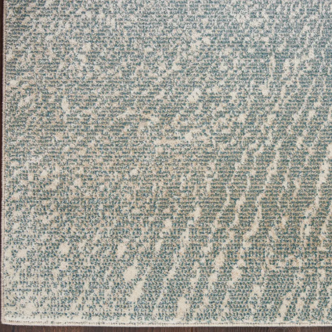 Inspire Me! Nourison Elegance Area Rug – Grey/Blue/White (5 Sizes) PILLOWS, RUGS, & THROWS Fashion