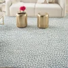 Inspire Me! Nourison Home Decor Joli Area Rug – Ivory/Blue/Grey (3 Sizes) PILLOWS, RUGS, & THROWS Hot