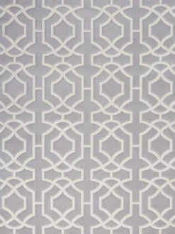 Inspire Me! Nourison Joli Area Rug – Grey/White (3 Sizes) PILLOWS, RUGS, & THROWS Hot